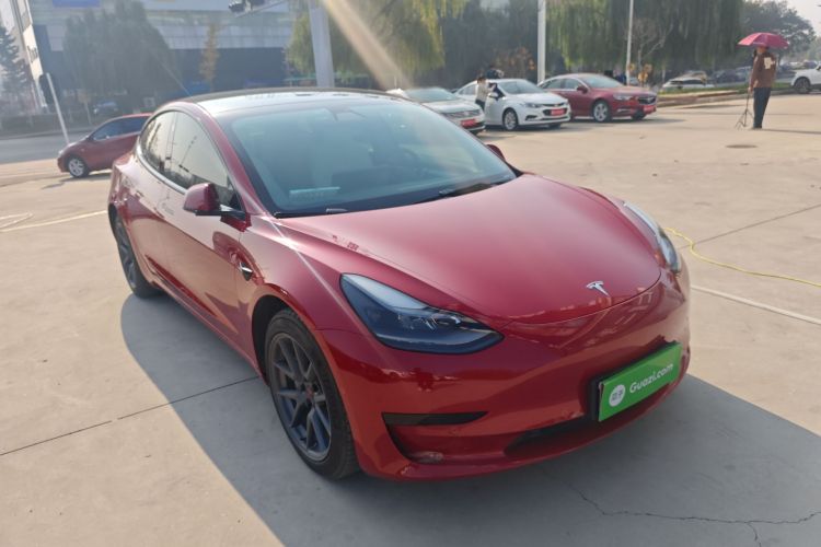 特斯拉 Model 3 2021款 标准续航后驱升级版 3D6车身外观3