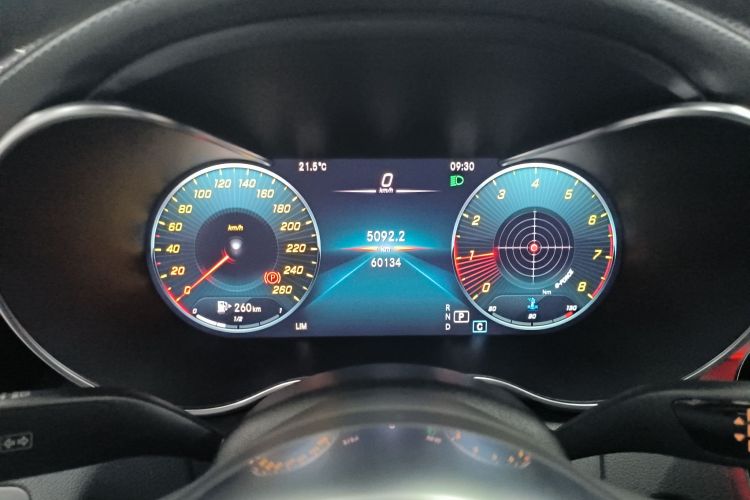 奔驰C级 2021款 C 200 L 时尚型运动版中控内饰14