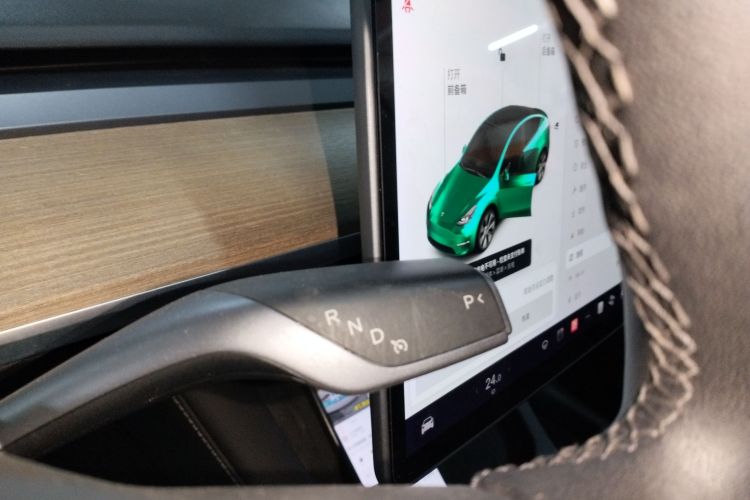 特斯拉 Model Y 2021款 长续航全轮驱动版 3D7中控内饰18