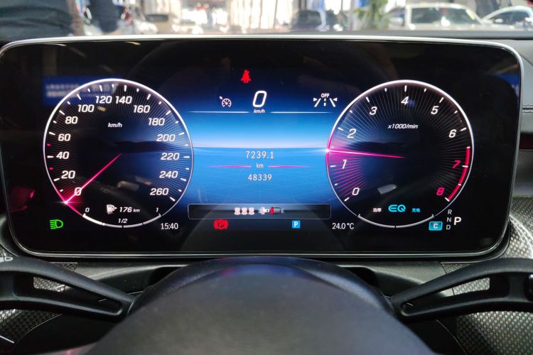 奔驰C级 2022款 改款 C 260 L 运动版局部细节14