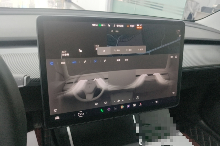 特斯拉 Model 3 2020款 改款 标准续航后驱升级版中控内饰16