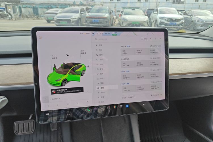 特斯拉 Model 3 2021款 标准续航后驱升级版 3D6局部细节16