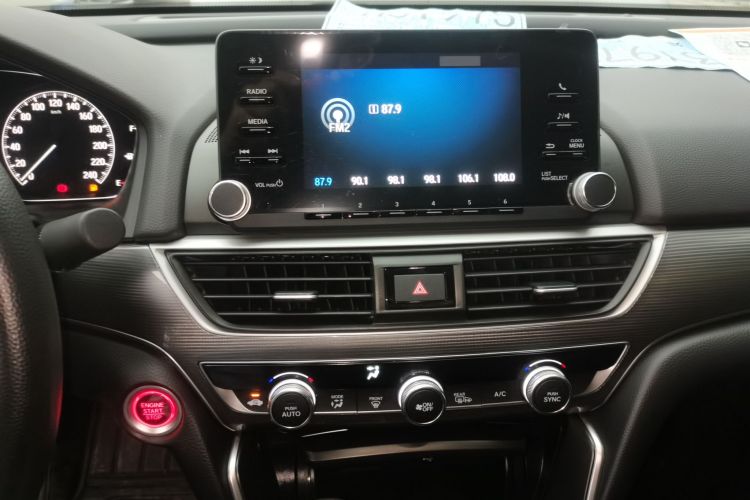 本田 雅阁 2022款 260TURBO 舒适版中控内饰16