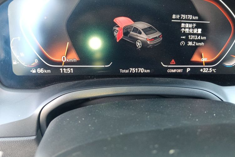 宝马3系 2020款 325Li M运动套装中控内饰15