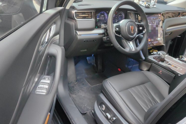 红旗HS7 PHEV 2024款 2.0T PHEV 四驱旗畅版 7座中控内饰20