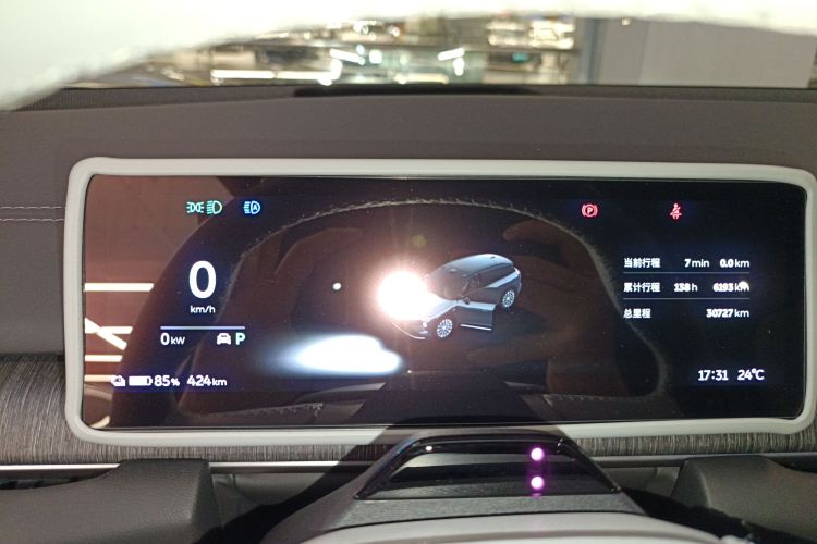 蔚来ES6 2023款 75kWh中控内饰14