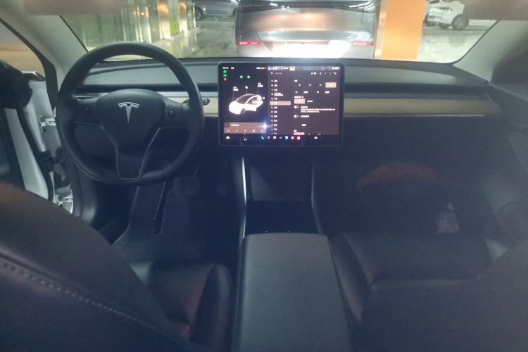 特斯拉 Model 3 2020款 改款 长续航后轮驱动版中控内饰12