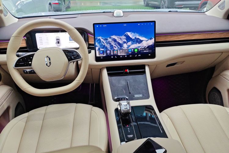 鸿蒙智行 问界M7 2024款 1.5T 后驱Plus版 5座中控内饰12