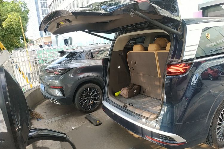 腾势D9 2022款 DM-i 970 四驱尊荣型中控内饰23