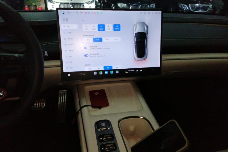 小米汽车 小米SU7 2024款 四驱Max创始版中控内饰16