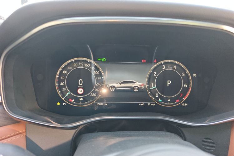 捷豹XFL 2023款 XFL 2.0T P250 两驱精英运动版中控内饰14