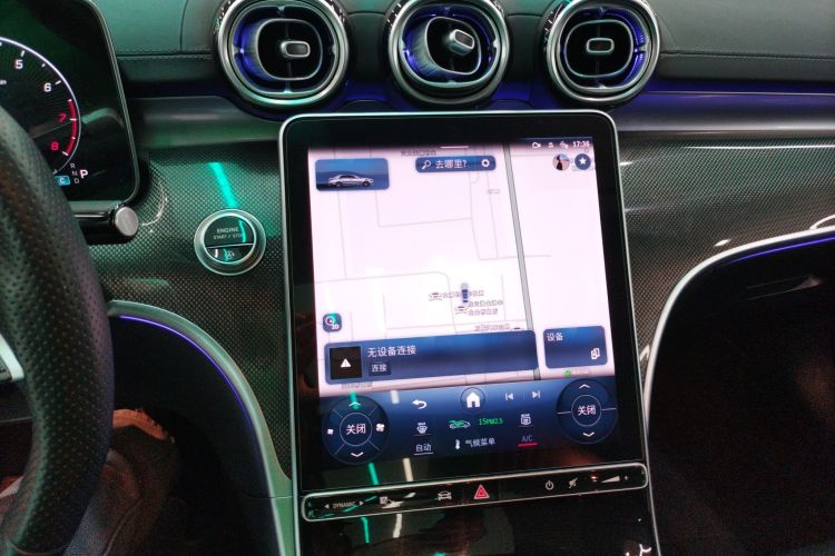 奔驰C级 2024款 改款 C 260 L 运动版局部细节16