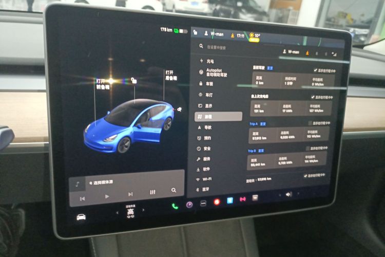 特斯拉 Model 3 2021款 标准续航后驱升级版 3D6局部细节16