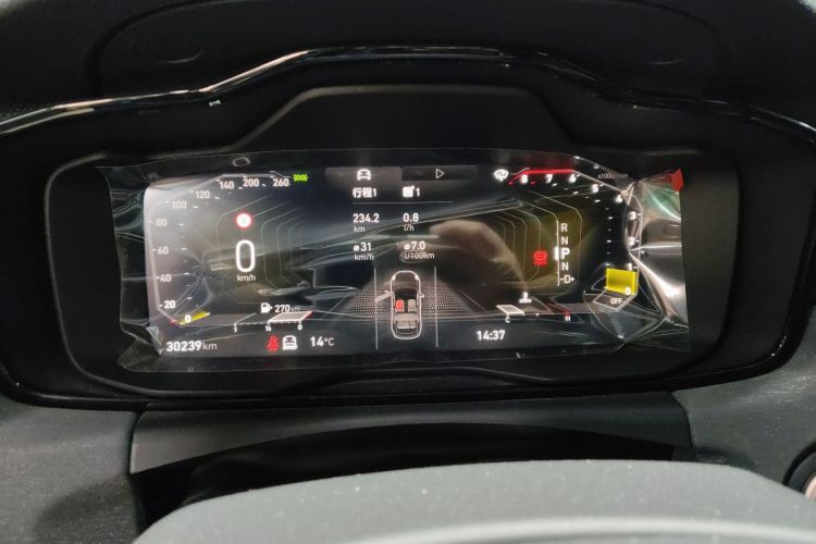 领克02 2021款 2.0TD 自动两驱劲 冠军版中控内饰14