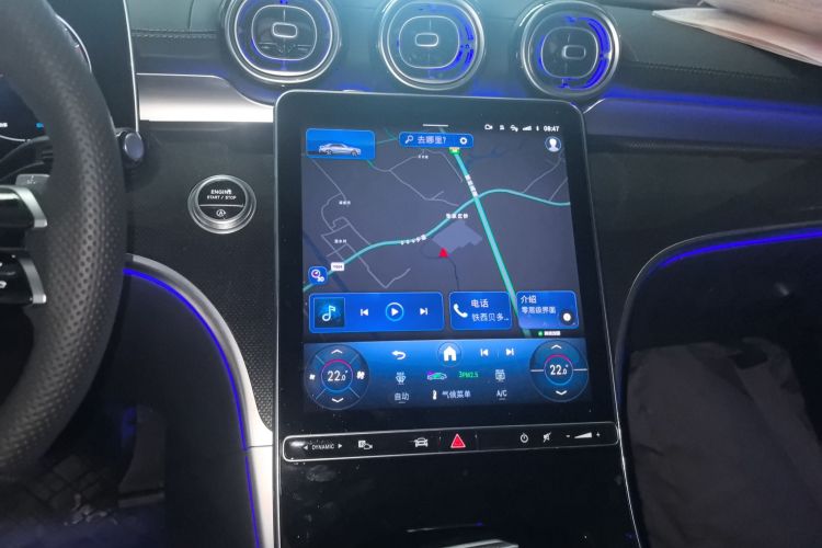 奔驰C级 2025款 改款 C 260 L 皓夜运动版局部细节16