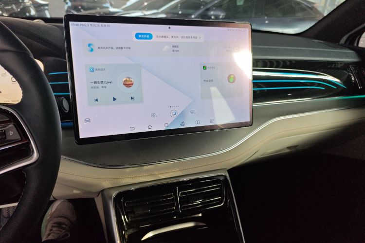 比亚迪 唐新能源 2022款 DM-p 215KM 四驱旗舰型中控内饰16