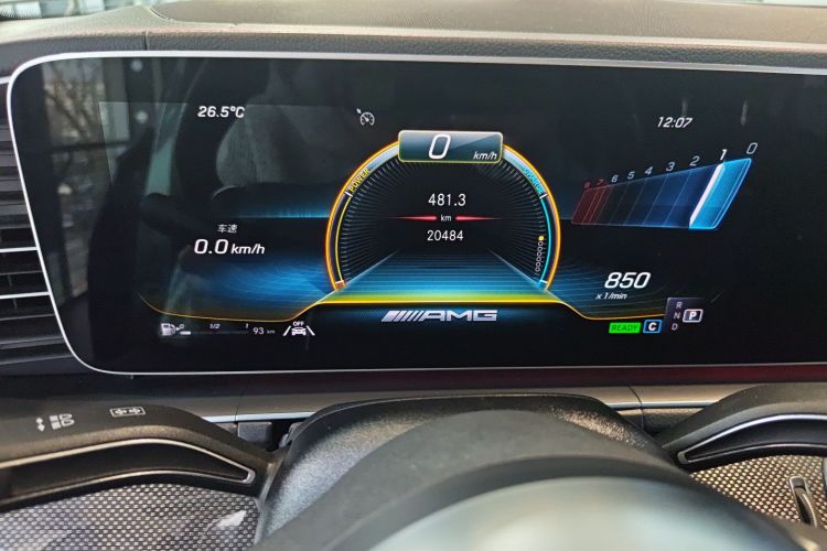 奔驰GLE轿跑 AMG 2020款 AMG GLE 53 4MATIC+ 轿跑SUV中控内饰14