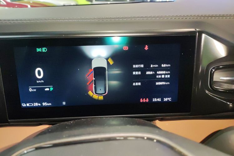 蔚来ES8 2018款 创始版中控内饰14