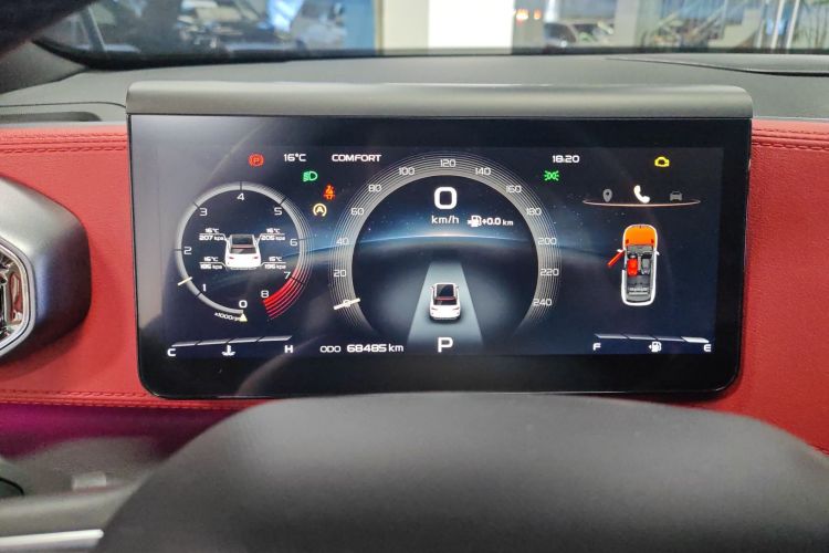 吉利汽车 吉利icon 2020款 1.5TD i9 BSG中控内饰14