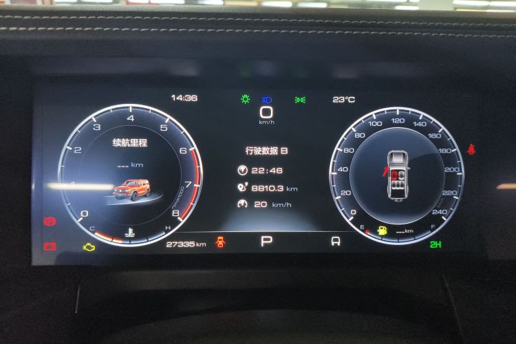 坦克300 2023款 越野版 2.0T 征服者中控内饰14