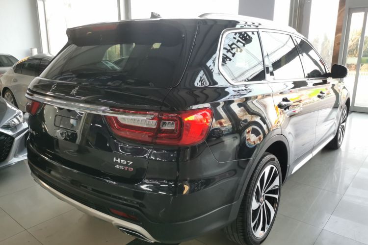 红旗HS7 2021款 2.0T DCT两驱智联旗畅版车身外观7