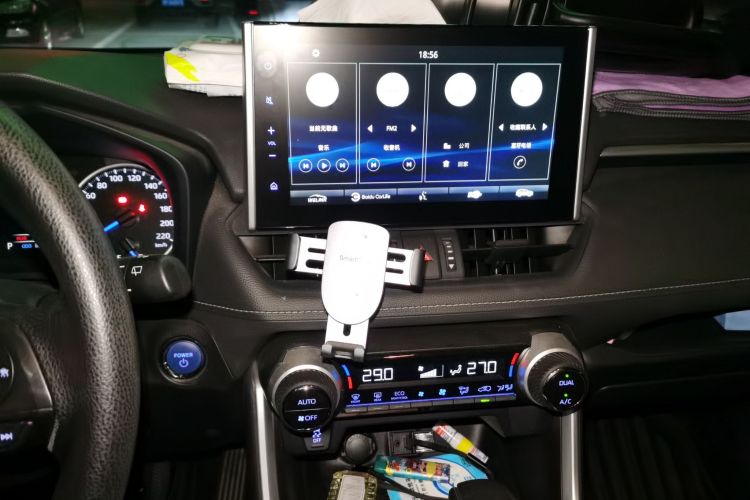 丰田 威兰达 2020款 双擎 2.5L E-CVT四驱豪华版中控内饰16