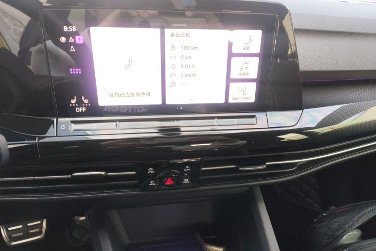 大众 高尔夫 2023款 改款 280TSI DSG R-Line Lite中控内饰16