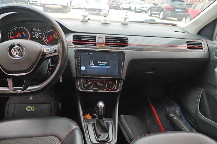 大众 桑塔纳 2017款 浩纳 1.6L 自动舒适版中控内饰16
