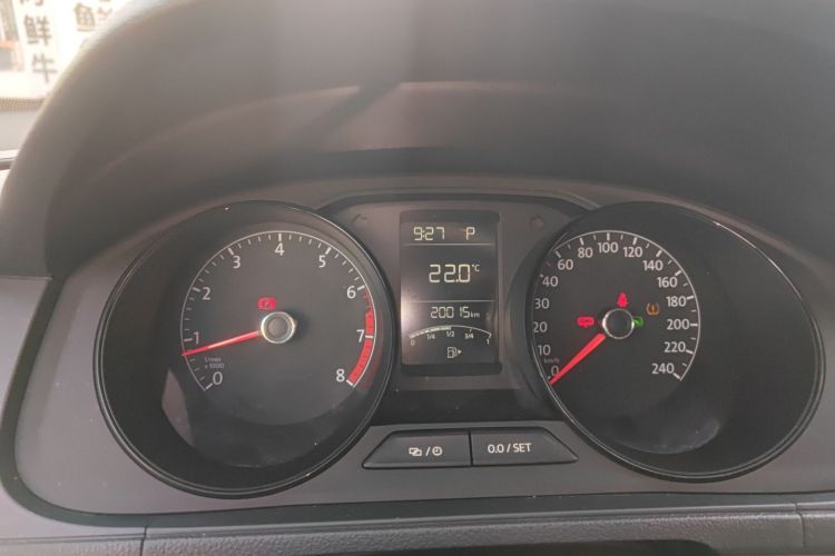 大众 朗逸 2017款 1.6L 自动风尚版中控内饰14