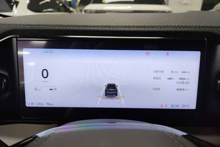 蔚来ES8 2020款 415KM 六座版中控内饰14