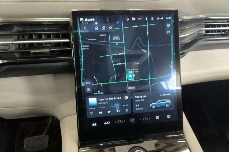 蔚来ES8 2018款 创始版中控内饰14