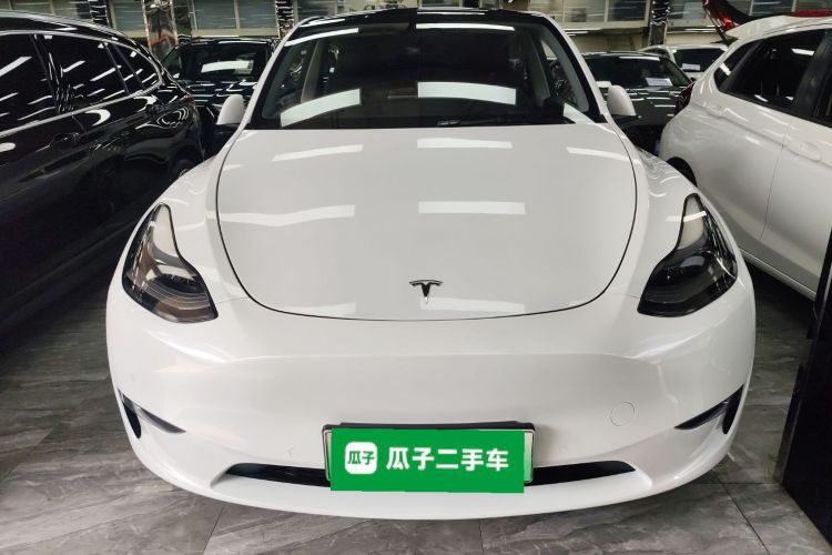 特斯拉 Model Y 2021款 长续航全轮驱动版 3D7车身外观2
