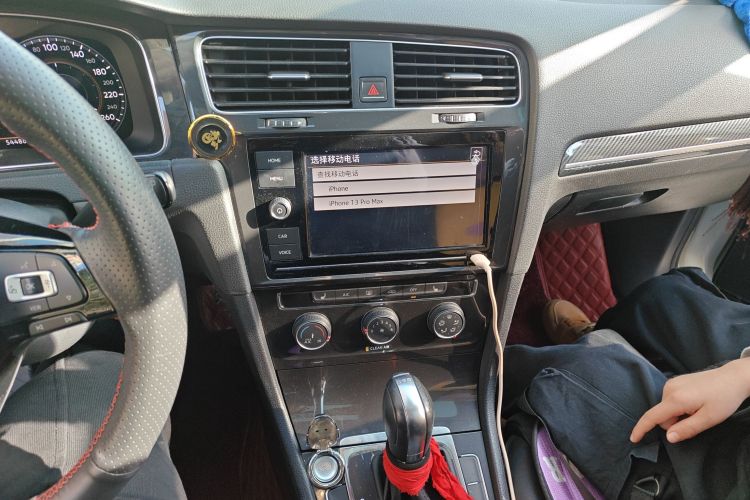 大众 高尔夫 2019款 280TSI DSG豪华型 国VI中控内饰16