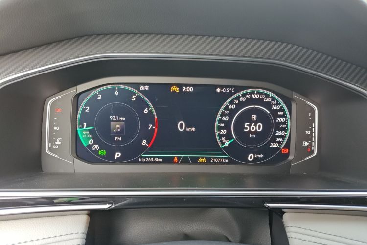 大众 途观L 2023款 改款 330TSI 自动两驱R-Line越享版中控内饰14