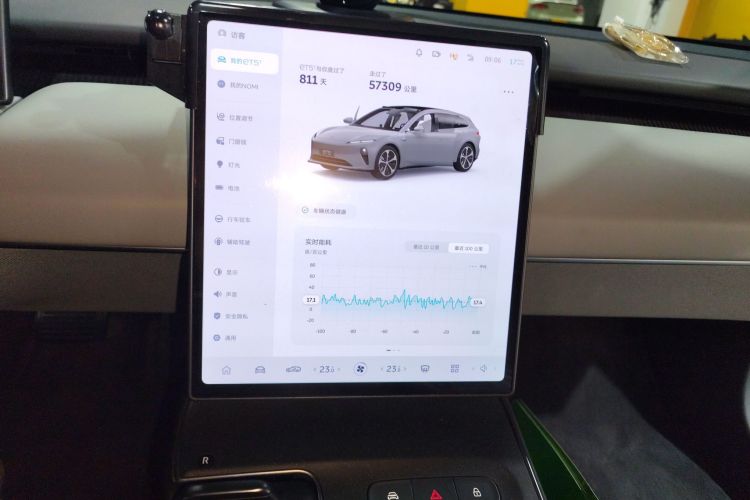 蔚来ET5T 2023款 75kWh Touring中控内饰16