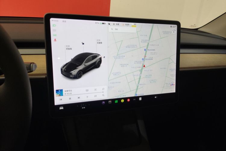 特斯拉 Model Y 2021款 标准续航后驱版中控内饰16