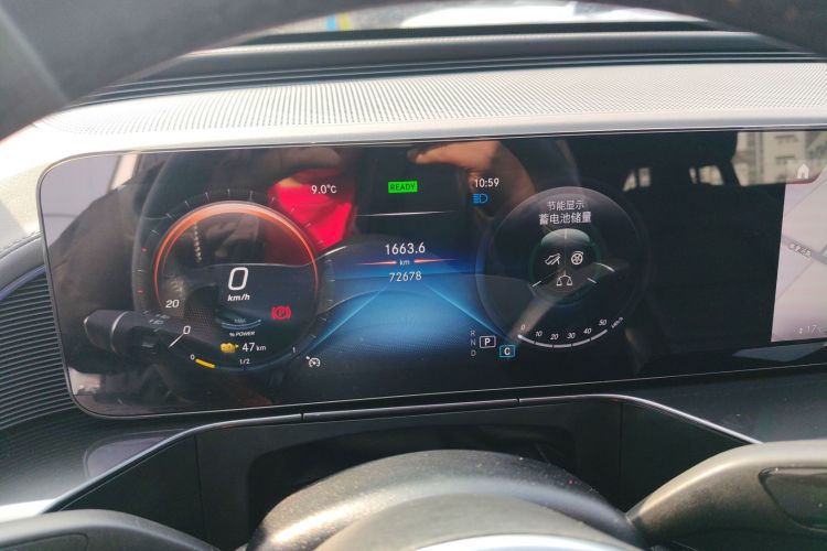 奔驰EQC 2021款 EQC 350 4MATIC中控内饰14
