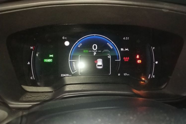 丰田 锋兰达 2023款 2.0L 智能电混双擎 领先版中控内饰14