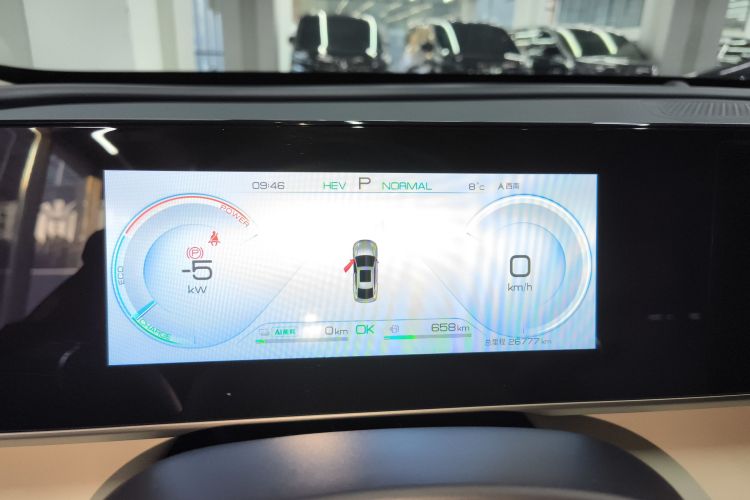 比亚迪 秦L 2024款 DM-i 120KM领先型中控内饰14