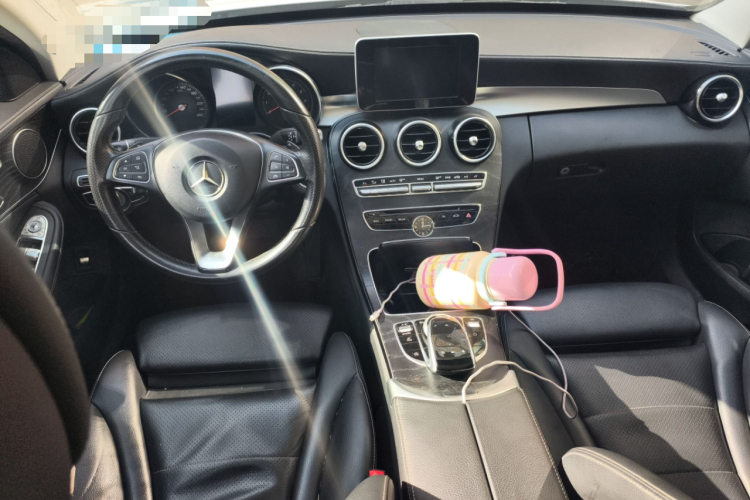 奔驰C级 2018款 C 200 L 运动版中控内饰7002
