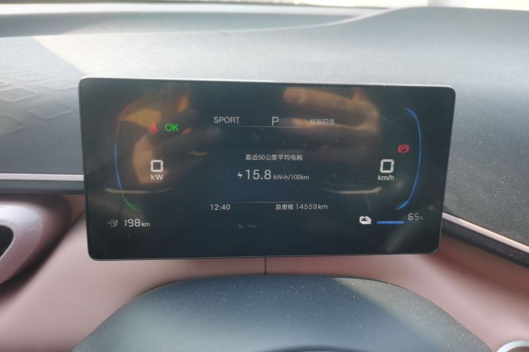 比亚迪 海鸥 2025款 305km 活力版中控内饰14