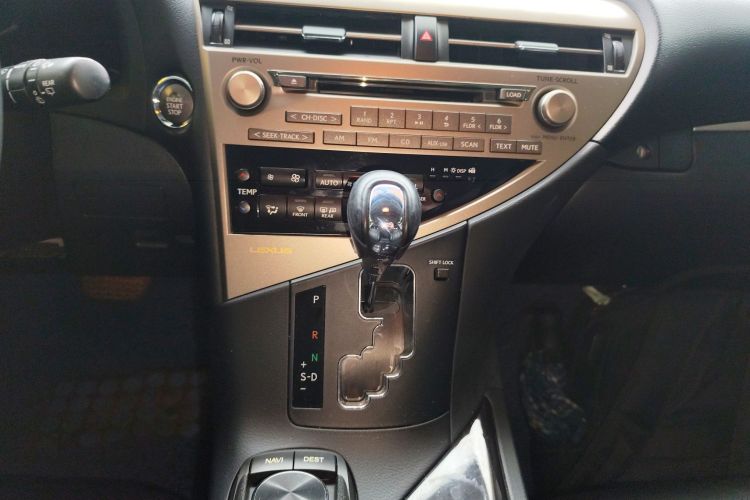 雷克萨斯RX经典 2013款 270 典雅版中控内饰18