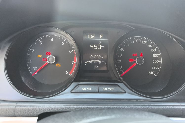 大众 朗逸 2017款 1.6L 自动风尚版中控内饰14