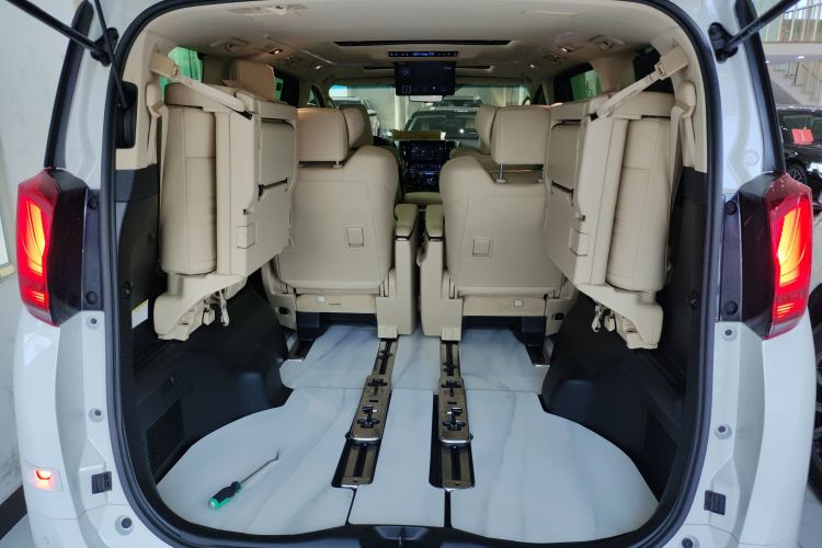 丰田 埃尔法 2021款 双擎 2.5L 尊贵版中控内饰23