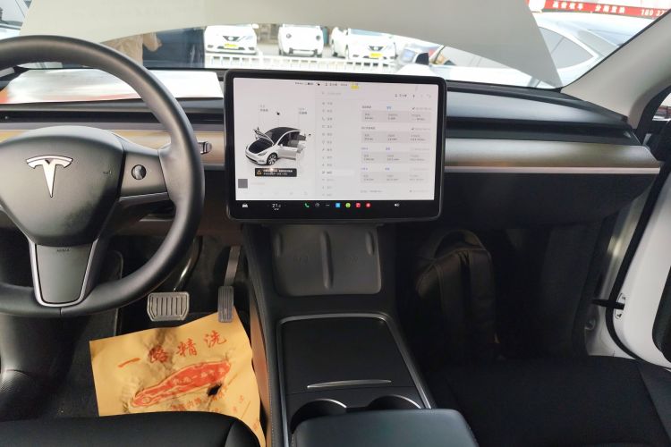 特斯拉 Model Y 2022款 改款 后轮驱动版中控内饰16