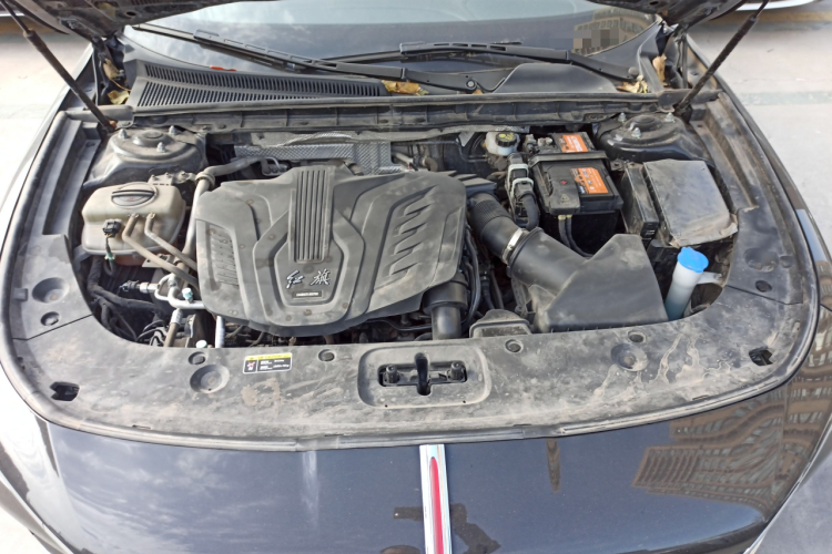 红旗H5 2023款 1.5T DCT智联旗韵版机舱底盘24