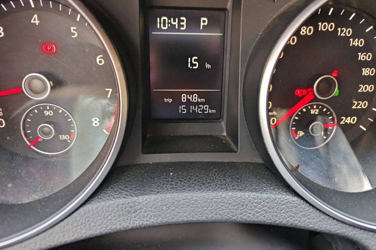 大众 高尔夫 2012款 1.6 自动时尚型中控内饰15