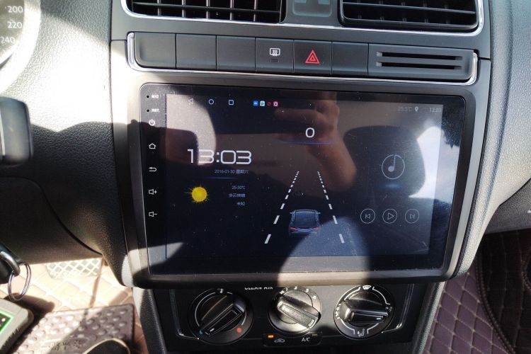 大众 Polo 2016款 1.6L 自动舒适型中控内饰16