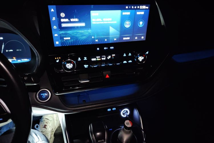 丰田 皇冠陆放 2021款 2.5L HEV四驱尊贵版中控内饰16