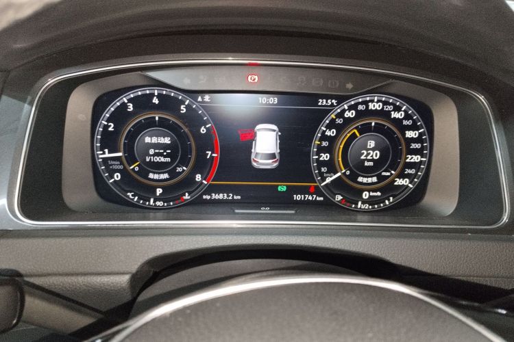 大众 高尔夫 2019款 280TSI DSG豪华型 国VI中控内饰14